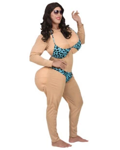 Miss Bikini Travestie Männerkostüm -Halloween Kostüme Geschäft miss bikini drag queen kostuem travestie kostuem fat suit kostuem junggesellenabschied kostuem 36536 03