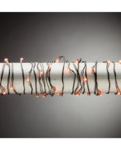 LED Lichterkette Orange 305cm 6 LED Lichterkette Orange 305cm -Halloween Kostüme Geschäft orange led lichterkette 305cm orange led light string batteriebetriebene halloween lichterkette 54235 2