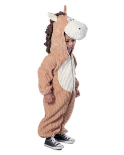 Kleinkinder Kostümanzug Pferd -Halloween Kostüme Geschäft pferd kleinkinder kostuemanzug tier verkleidung fuer kinder an fasching corduroy horse child costume 36227 3