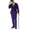 Pimp Faux Fur Zebra Anzug - Suitmeister 2 Pimp Faux Fur Zebra Anzug - Suitmeister -Halloween Kostüme Geschäft pimp faux fur purple suitmaster opposuite anzug suitmeister kostuem anzug zebra fell anzug 54383 1
