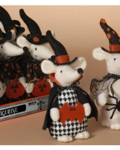 Halloween Plüsch Maus Mit Fledermaus 23cm -Halloween Kostüme Geschäft pluesch halloween maus mit fledermaus 23cm halloween plush mouse figurine with bat halloween dekofigur 54259 2