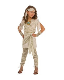 Untote Mumien Prinzessin Kinderkostüm
