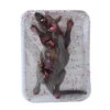 Blutige Ratte In Frischhalte Folie Als Gruseldeko -Halloween Kostüme Geschäft ratte in frischhaltefolie als halloween deko bloody rat in tray halloween dekoration halloween decorations ratten dekoration 39130
