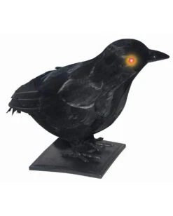Halloween Krähe Mit Licht & Sound