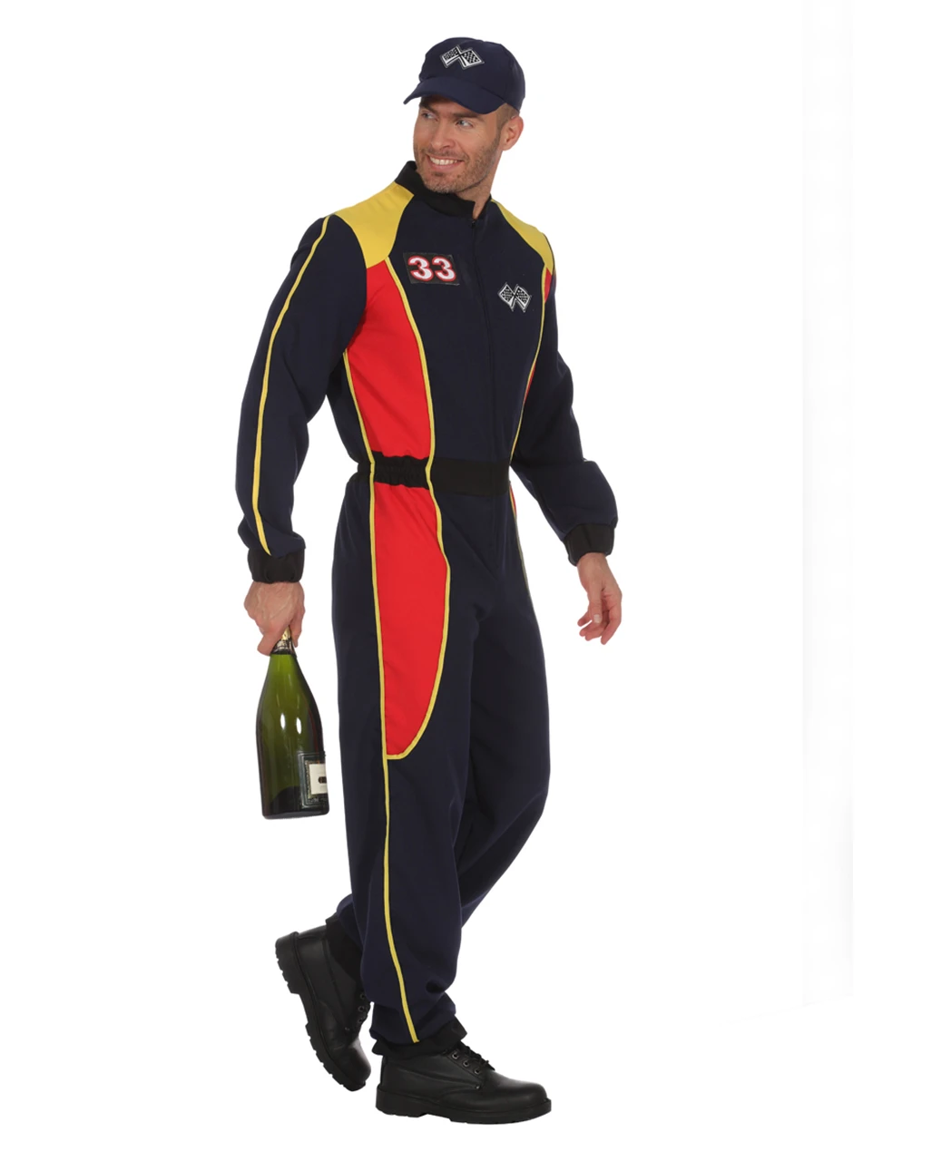 Herren Kostüm-Anzug Rennfahrer 4 Herren Kostüm-Anzug Rennfahrer – Bild 2