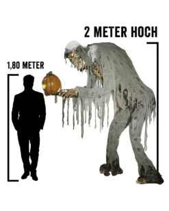 Großer Jack Reaper Mit Sprechendem Kürbis Halloween Animatronic 9 Großer Jack Reaper Mit Sprechendem Kürbis Halloween Animatronic -Halloween Kostüme Geschäft riesiger jack reaper mit sprechendem kuerbis halloween animatronic prowling jack reaper halloween prop animatronic horror und halloween deko 51244 4