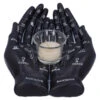 Schwarze Chiromantie-Hände Teelichthalter 1 Schwarze Chiromantie-Hände Teelichthalter -Halloween Kostüme Geschäft schwarze handlese haende kerzenhalter schwarze chiromantie haende teelichthalter 51059 01