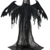 Schwarzer Pestengel Mit Licht, Sound & Bewegung -Halloween Kostüme Geschäft schwarzer todesengel mit bewegungs sound und licht halloween animatronic halloween deko 53913 01
