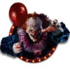 3D Deko Folie Horror Clown Selbstklebend 1 3D Deko Folie Horror Clown Selbstklebend -Halloween Kostüme Geschäft selbstklebende 3d deko folie horror clown self adhesive 3d deco foil horror clown halloween wanddekoration 53251