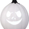 Kürbis Singender Jack Skellington 25cm -Halloween Kostüme Geschäft singender jack skellington kuerbis pumpkin singing jack skellington halloween kuerbis deko 52764