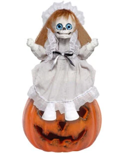 Gartenstecker Skelett Püppchen 40cm -Halloween Kostüme Geschäft skelett puppe gartenstecker skeleton doll garden stake halloween deko garten 53360 3