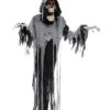 Sprechender Geister Reaper Hängefigur 180cm 2 Sprechender Geister Reaper Hängefigur 180cm -Halloween Kostüme Geschäft sprechender geister reaper haengefigur halloween animatronic figur skeleton reaper hanging figure 39021