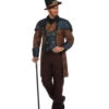 Premium Steampunk Herren Kostüm -Halloween Kostüme Geschäft steampunk herren kostuem premium viktorianische verkleidung maenner neofuturistisches kostuem 36486