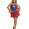 Sexy Supergirl Corsagen Kostüm -Halloween Kostüme Geschäft supergirl corsagen kostuem lizenziertes supergirl damenkostuem supergirl lizenzware sexy superheldin 24690