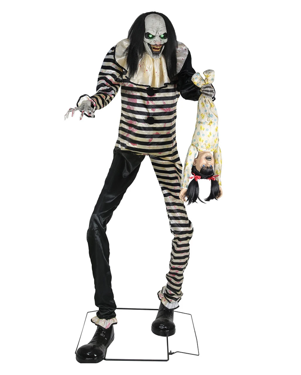 Animatronic Großer Horrorclown Mit Kind 3 Animatronic Großer Horrorclown Mit Kind