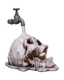 Tapped Drowning Totenkopf -Halloween Kostüme Geschäft tapped drowning totenschaedel deko gothic halloween und horror deko tapped drowning skull decor 51004 4