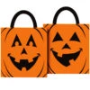 Lustige Kürbistasche 2 Lustige Kürbistasche -Halloween Kostüme Geschäft trick or treat kuerbis tasche suesses oder saures sammeltasche halloween suessigkeiten beutel 28680