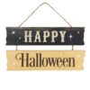 Traditionelles Happy Halloween Hängeschild -Halloween Kostüme Geschäft vintage happy halloween haengeschild vintage happy halloween hanging sign halloween deko 51675 01