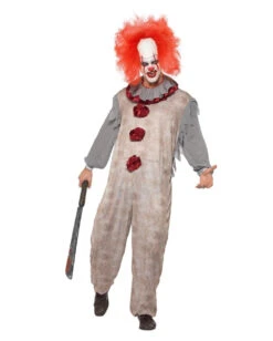 Halloween Kostüme Geschäft -Halloween Kostüme Geschäft vintage horror clown kostuem killerclown verkleidung halloween evil clown costume 35776 3
