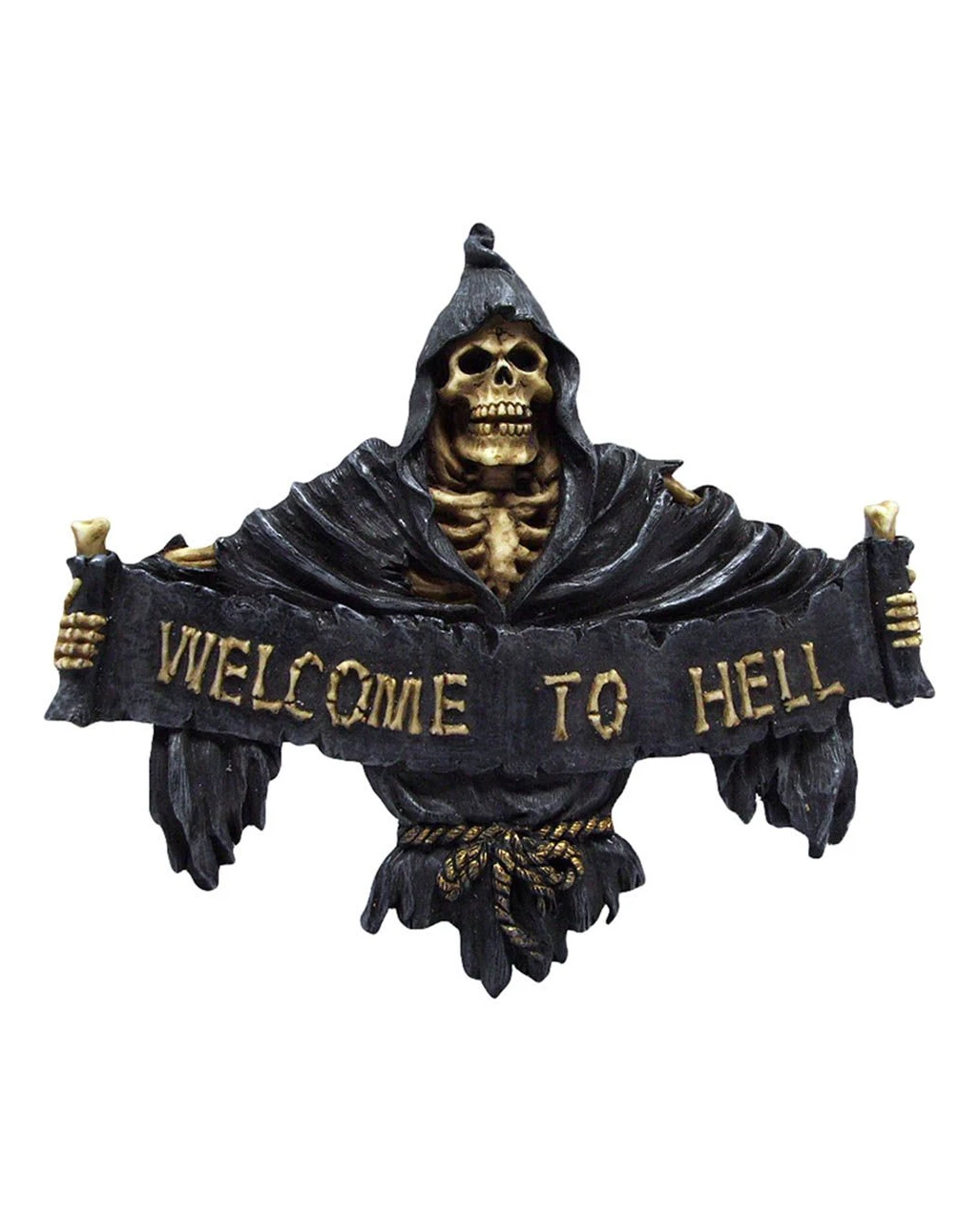 Reaper Türschild Welcome To Hell 3 Reaper Türschild Welcome To Hell