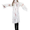 Animierte Zombie Krankenschwester 80cm -Halloween Kostüme Geschäft zombie krankenschwester animatronic zombie nurse animatronic halloween dekoration 52761