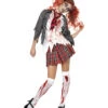 Zombie Schoolgirl Kostüm -Halloween Kostüme Geschäft zombie schulmaedchen kostuem high school halloween verkleidung schuluniform horror kostuem 20981